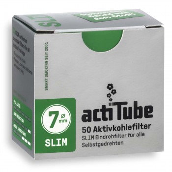 actiTube Activated Carbon Filters Slim 7mm actiTube Activated Carbon Filters Slim 7mm
