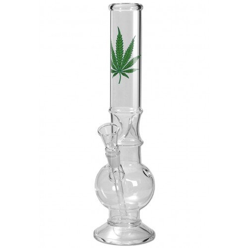 Glass Icebong Leaf Glass Icebong Leaf