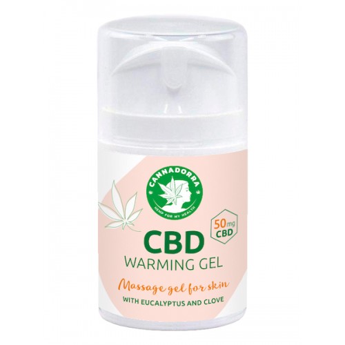 CBD warming gel 50 g