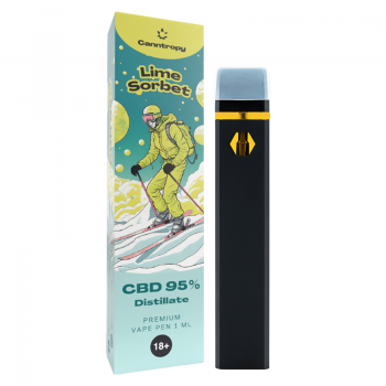 CBD 95 % Vape Pen Lime Sorbet 