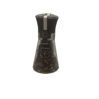 CANNABIS+4 PEPPERS SMALL GLASS MILL CANNABIS+4 PEPPERS SMALL GLASS MILL