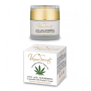 Anti-Age Nourishing Facial Cream Cannabis Oil and Argan Oil