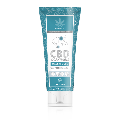 Cannaline CBD & Cannabis Cooling Gel 200 mg CBD | Relief for Muscles & Joints