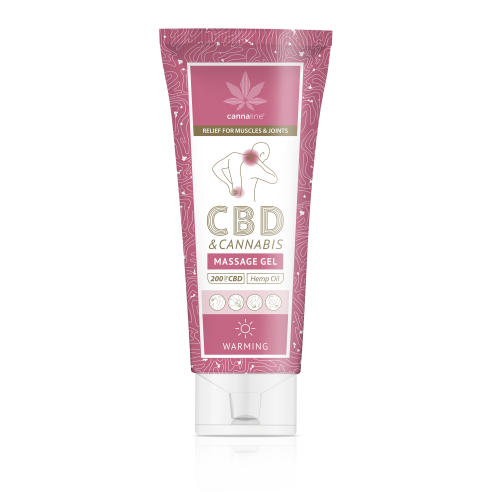  Cannaline CBD & Cannabis Warming Gel - 200 mg CBD | Relief for Muscles & Joints