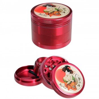 Geisha Grinder 4-part red Geisha Grinder 4-part red