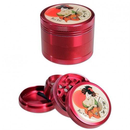 Geisha Grinder 4-part red Geisha Grinder 4-part red
