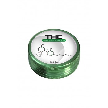Black Leaf Grinder 2part THC Black Leaf Grinder 2part THC