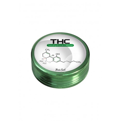 Black Leaf Grinder 2part THC Black Leaf Grinder 2part THC