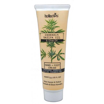 Hand and Foot Cream with CBD Oil & Olive Oil