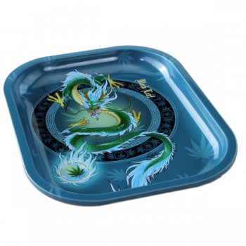 Black Leaf Rolling Tray QINGLONG Black Leaf Rolling Tray QINGLONG