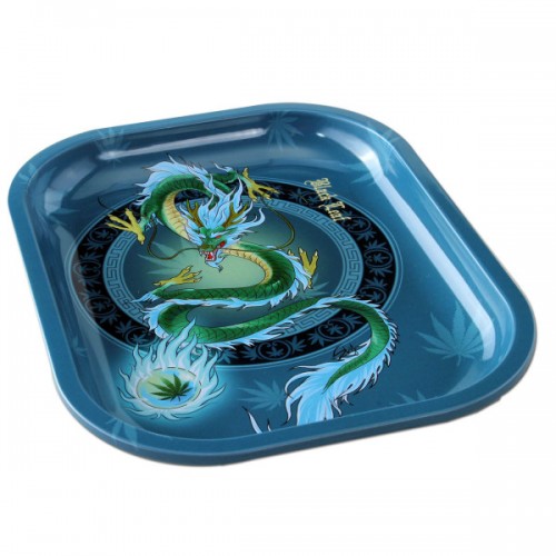 Black Leaf Rolling Tray QINGLONG