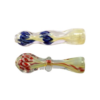 One hit glass pipe
