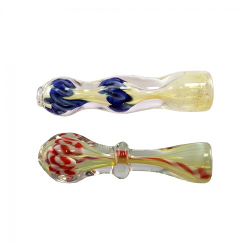 One hit glass pipe