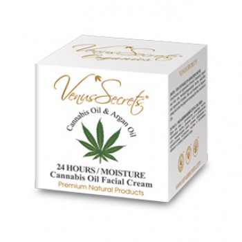 24hours Moisture Face Cream Cannabis, Argan Oil ,50ml