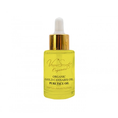 Organic Gold Cannabis Face Oil