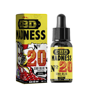 CBD Madness Oil – No. 20 – 2000mg CBD (20%) | 10ml CBD Madness Oil – No. 20 – 2000mg CBD (20%) | 10ml