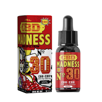 CBD Madness No.30 Oil + CBG CBD Madness No.30 Oil + CBG