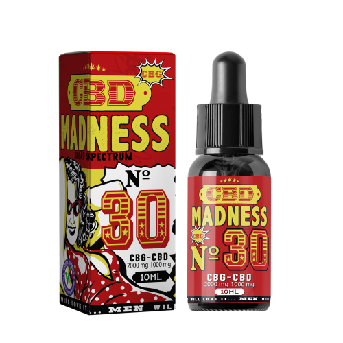 CBD Madness No.30 Oil + CBG CBD Madness No.30 Oil + CBG