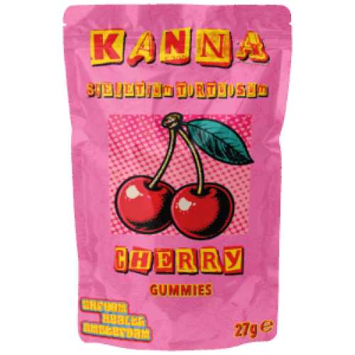 Kanna Gummies: Cherry (25mg × 4) Kanna Gummies: Cherry (25mg × 4)
