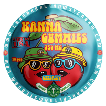 Kanna Gummies Cherry 250mg — 25mg Sceletium Tortuosum per Gummy Kanna Gummies Cherry 250mg — 25mg Sceletium Tortuosum per Gummy