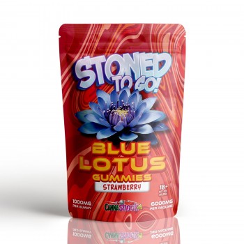 Blue lotus Gummies Strawberry (6 pcs)