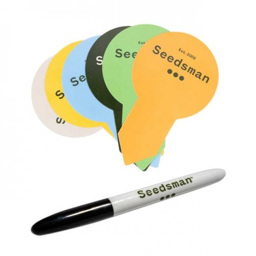 Seedsman Plant Labels and Marker Pen